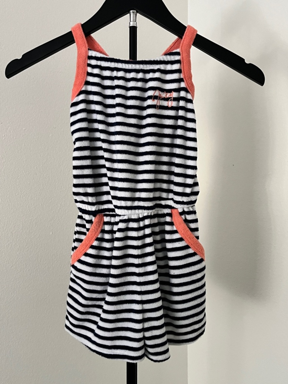 😎  Juicy Couture Girls Terrycloth Romper | Playground + Beach + Resort | Size 6